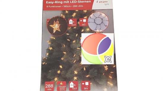 Easy Ring mit Led Sternen