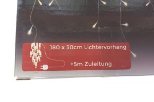 Lichtervorhang