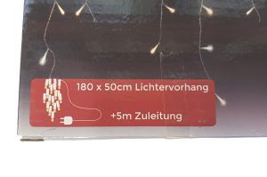 Lichtervorhang