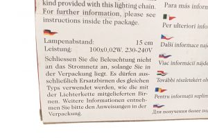 Led Lichterkette innen