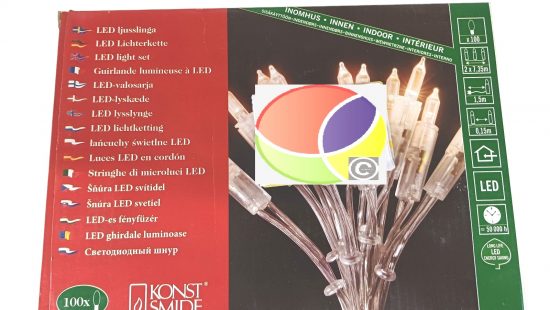 Led Lichterkette innen