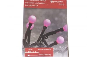 Lichterkette Berry pink