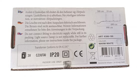 Led Lichterkette innen