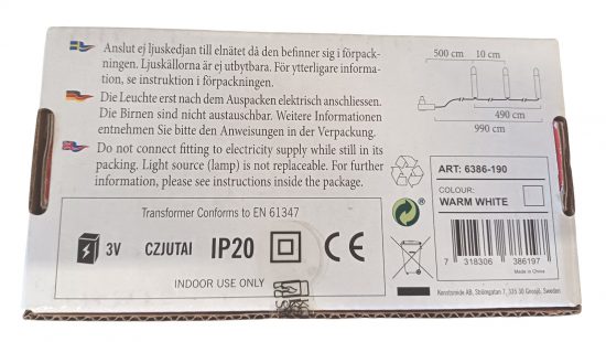 Led Lichterkette innen