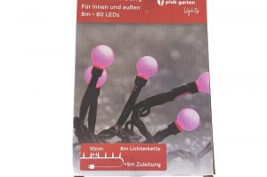 Lichterkette Berry pink