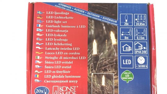 Led Lichterkette außen