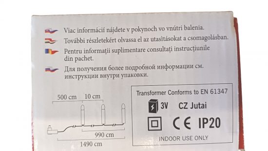 Led Lichterkette innen