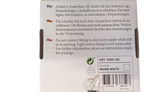 Led Lichterkette innen