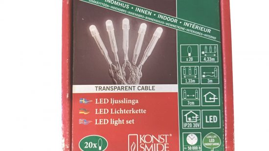 Led Lichterkette innen