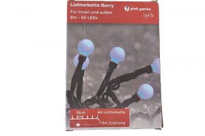 Lichterkette Berry blue