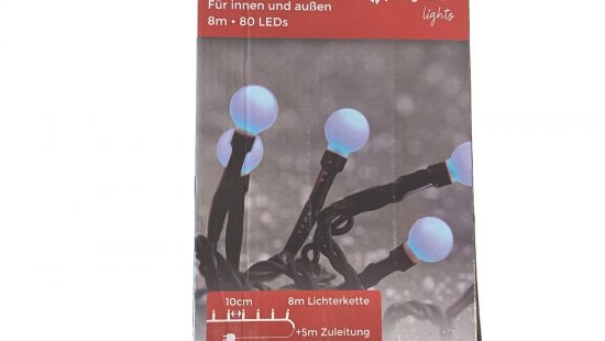 Lichterkette Berry blue