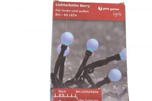 Lichterkette Berry blue