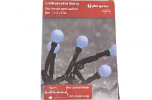 Lichterkette Berry blue