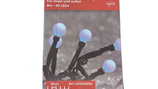 Lichterkette Berry blue