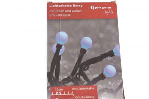 Lichterkette Berry blue