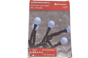 Lichterkette Berry blue