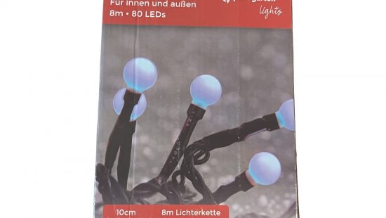 Lichterkette Berry blue