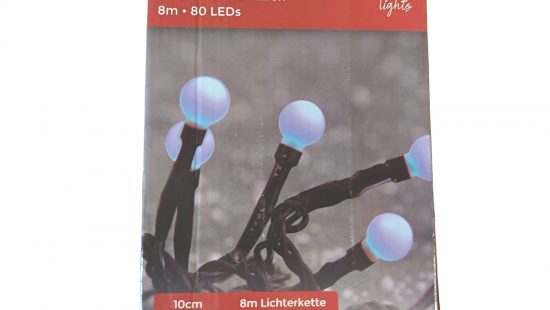 Lichterkette Berry blue