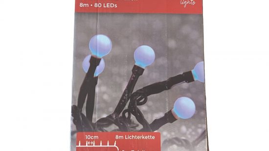 Lichterkette Berry blue