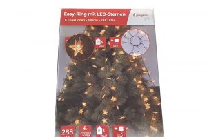 Easy Ring mit Led Sternen