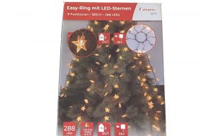 Easy Ring mit Led Sternen