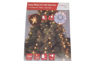 Easy Ring mit Led Sternen