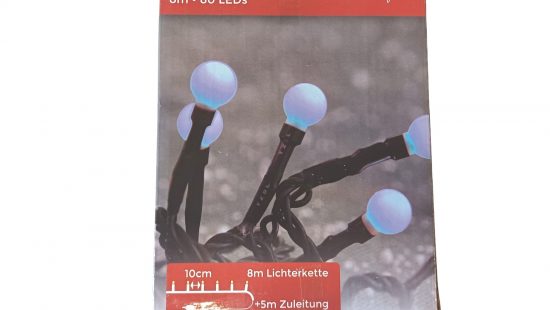 Lichterkette Berry blue