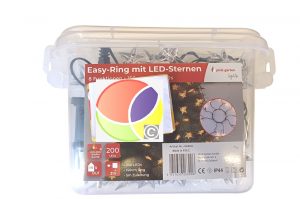 Easy Ring mit Led Sternen