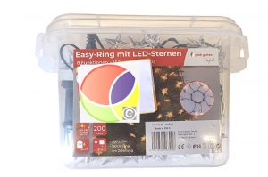 Easy Ring mit Led Sternen