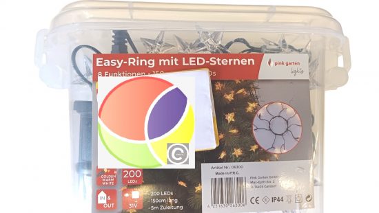 Easy Ring mit Led Sternen