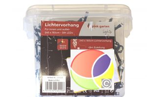 Lichtervorhang