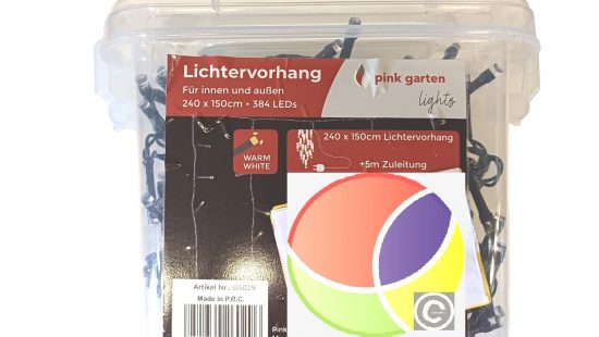 Lichtervorhang