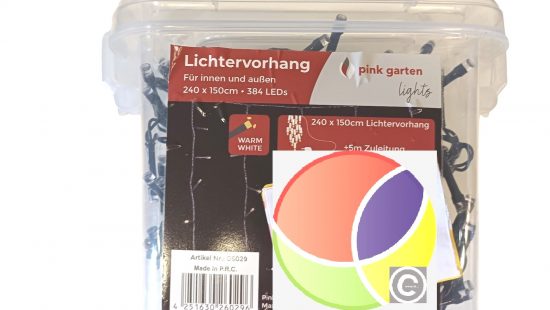 Lichtervorhang