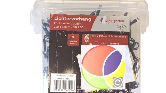 Lichtervorhang