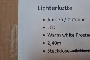 Lichterkette