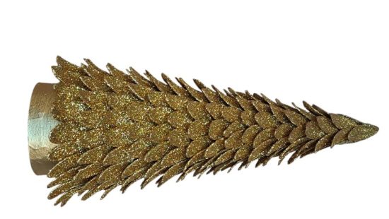 Dekochristbaum gold