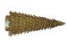 Dekochristbaum gold