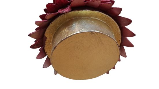 Dekochristbaum rot