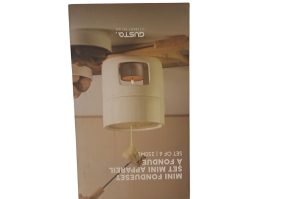 Mini Fondueset weiß