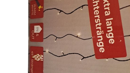Lichtervorhang XL