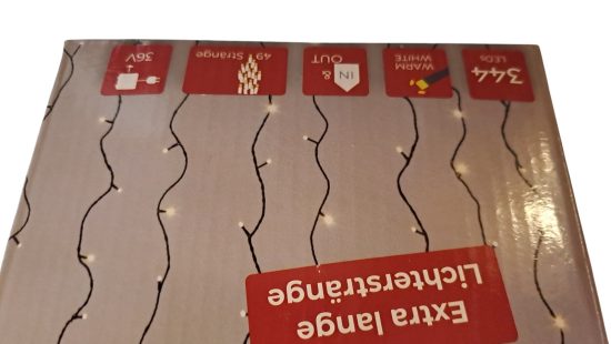 Lichtervorhang XL