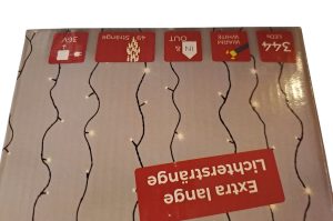 Lichtervorhang XL