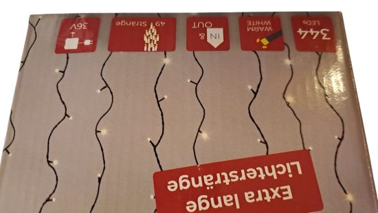 Lichtervorhang XL