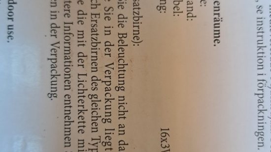 Weihnachtsbaumbeleuchtung