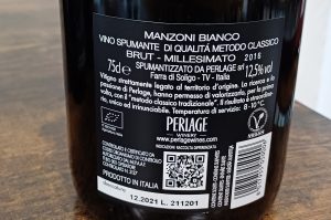 Vino Spumante Aleph Manzoni Bianco brut