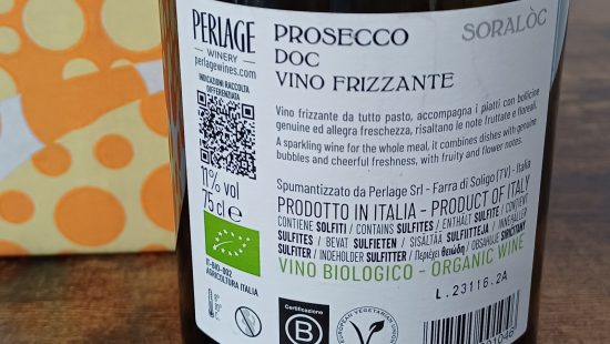 Prosecco DOC Vino Frizzante Soraloc