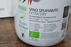 Vino Spumante extra dry, Perlapp