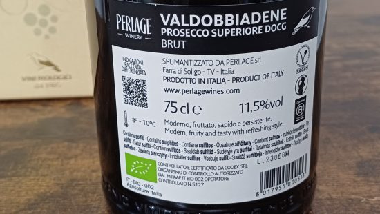 Prosecco Superiore Cahna DOCG Brut