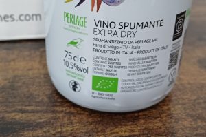 Vino Spumante extra dry, Perlapp