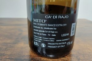 Vino Spumante Bianco Mito extra dry